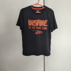 Pro Player Black Tee with Neon Graphic